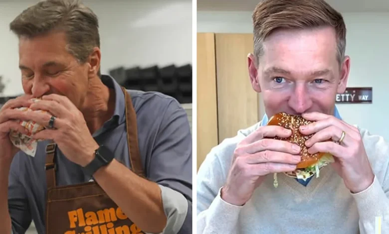 Video Of Burger King Boss Biting Into Whopper Sparks Comparison To McDonald's CEO's Viral Disaster