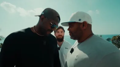 Video! Tension Boils During Poolside Staredown Between ‘Fat’ Jon Jones And Daniel Cormier