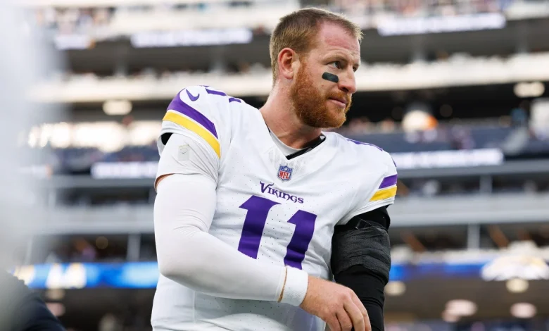 Vikings agree to re-sign Carson Wentz