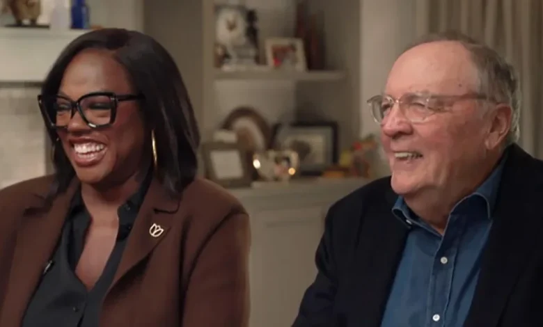 Viola Davis and her latest co-star, author James Patterson