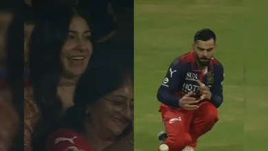 Virat Kohli Drops Rare Catch For RCB vs SRH In IPL 2026, Anushka Sharma Reacts. Watch