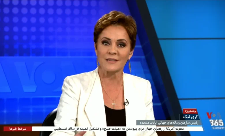 Voice of America staffers sue, alleging Kari Lake put on propaganda