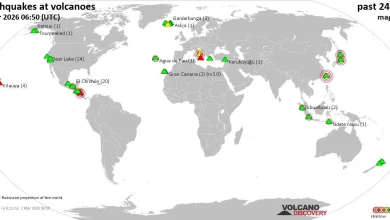 Volcano Earthquake Report for Monday, 2 Mar 2026