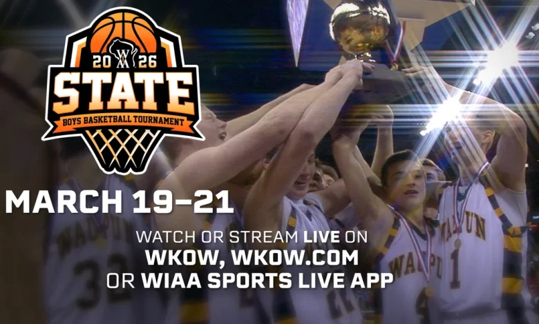 WATCH HERE: WIAA State Boys Basketball Tournament