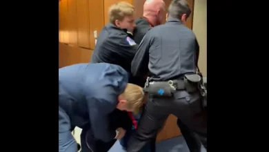 WATCH: Wild Moment GOP Senator Helps Toss Ex-Marine Protestor Out of Hearing