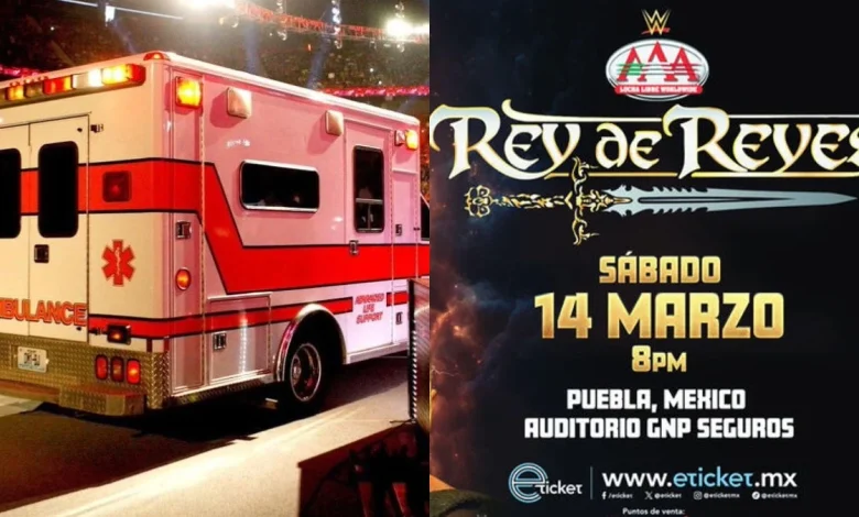 WWE Star Shows Off Graphic Injury After AAA Rey De Reyes