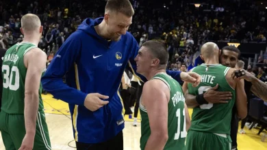 Warriors’ Kristaps Porziņģis to miss fifth straight game, uncertain to travel with team