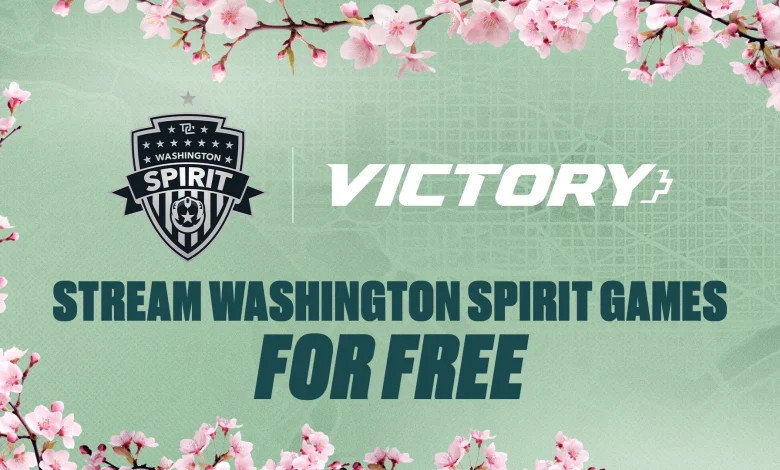 Washington Spirit and Victory+ Announce Regional Broadcast Partnership to Expand Fan Access