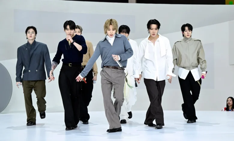 Watch BTS Perform 'Swim' in the Guggenheim Museum on 'Fallon'