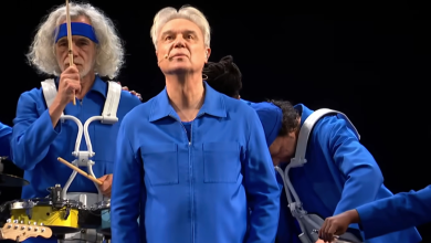 Watch David Byrne Perform ‘When We Are Singing’ on ‘Colbert’