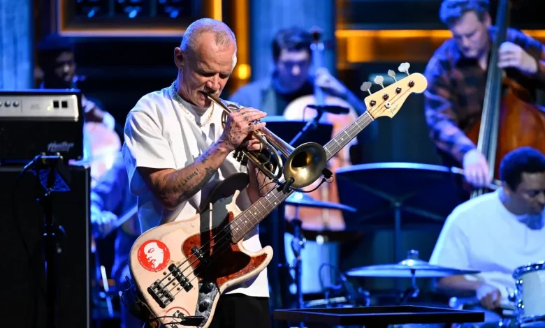Watch Flea Cover Frank Ocean on Fallon