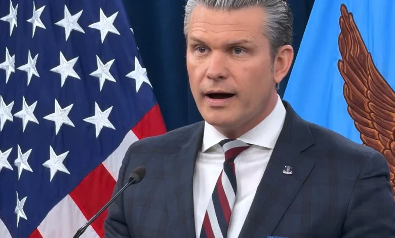 Watch Live: Hegseth, Caine brief on Iran war operations