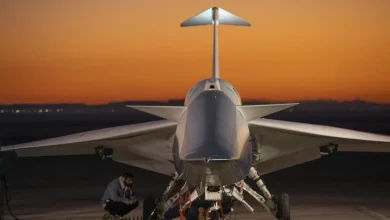Watch NASA's experimental supersonic jet land early after system warning