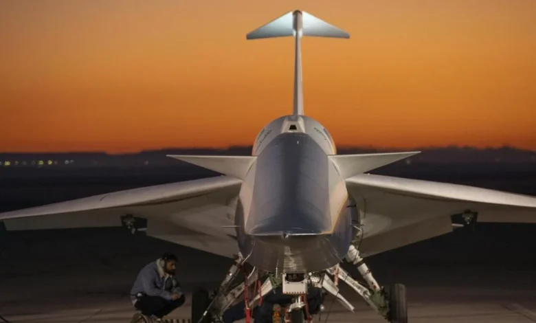 Watch NASA's experimental supersonic jet land early after system warning