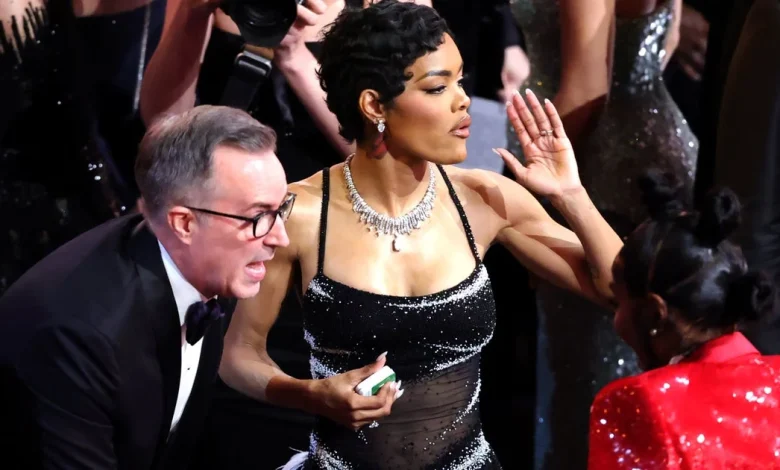 Watch Teyana Taylor Confront A Man In Post-Oscars Dustup