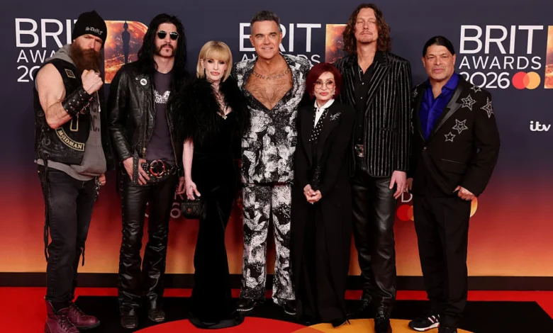 Watch star-studded BRIT Awards tribute to Ozzy Osbourne