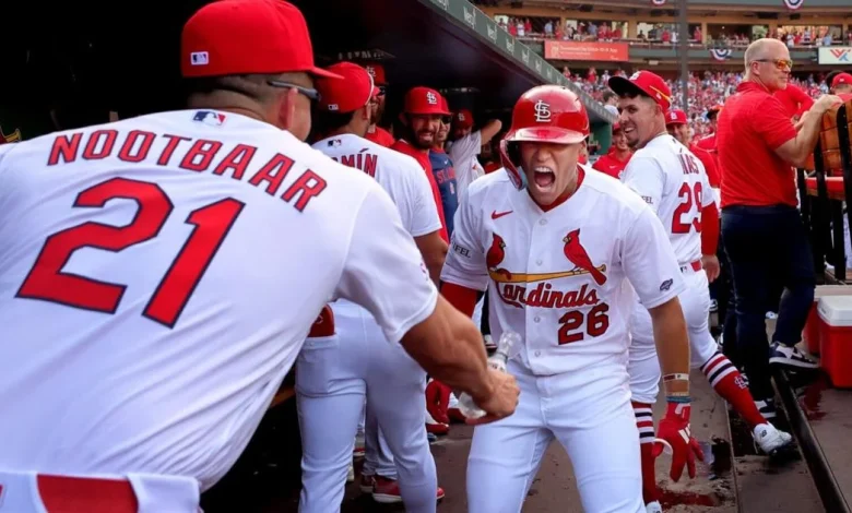 Welcome to St. Louis, JJ Wetherholt: Cardinals rookie crushes 425-foot HR for 1st MLB hit - STLtoday.com