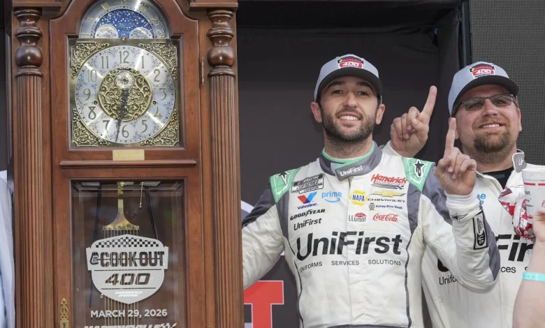 What Drivers Said After Martinsville Cup win by Chase Elliott, his first victory of the season