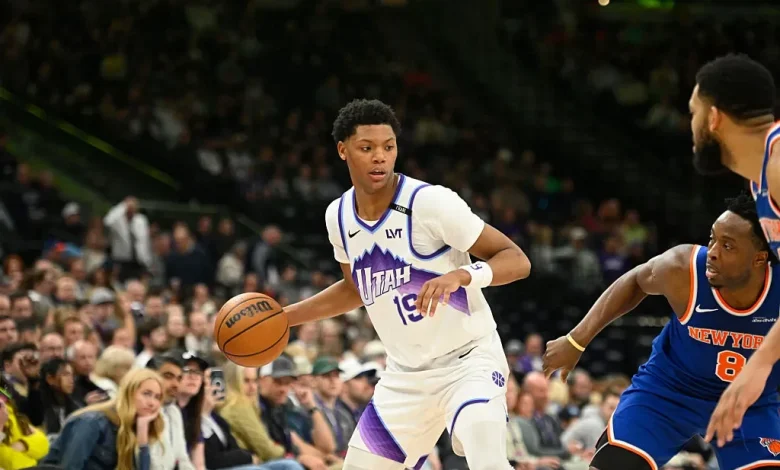 What happened to Ace Bailey? Live injury updates for Jazz vs. Trail Blazers on Friday 3/13/26