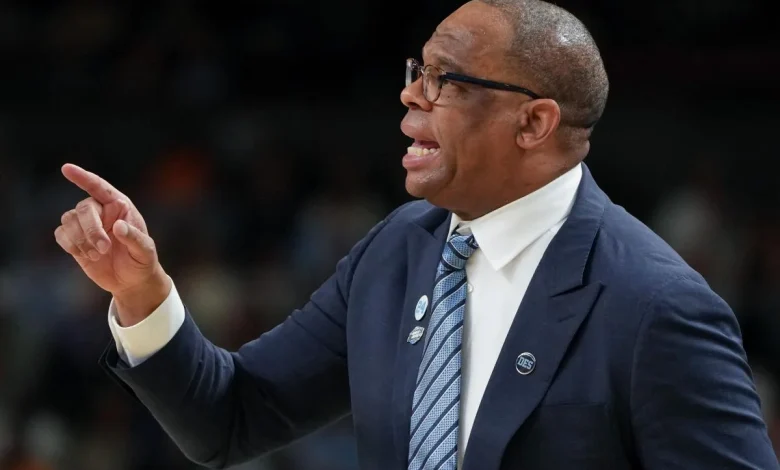 What it would cost North Carolina to move on from Hubert Davis after stunning March Madness loss