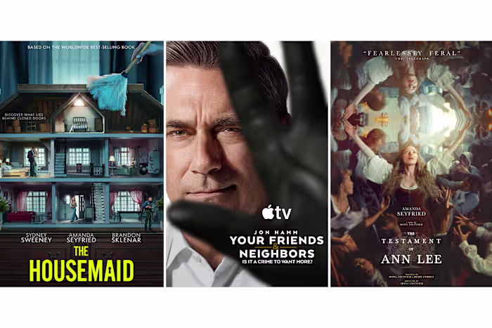 What to Stream: Two doses of Amanda Seyfried, 'The Housemaid' with Sydney Sweeney and Jon Hamm robs