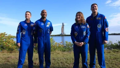 What to know about the 4 people launching to make history around the moon