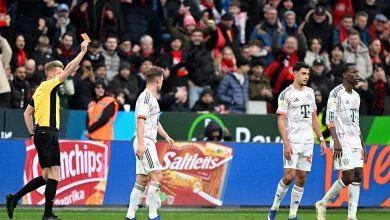 🚨 What was he thinking? Bayern star sent off after nasty foul