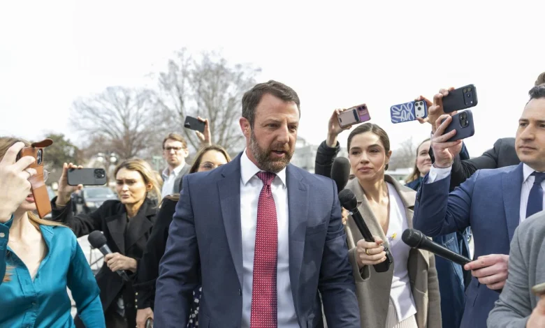 What you need to know about Sen. Markwayne Mullin, Trump's new pick to lead DHS : NPR