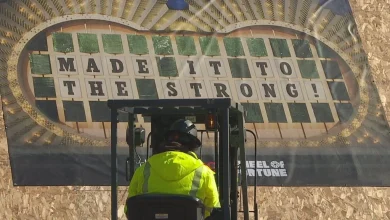 'Wheel of Fortune' puzzle board arrives at Strong Museum