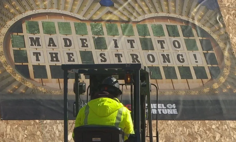 'Wheel of Fortune' puzzle board arrives at Strong Museum