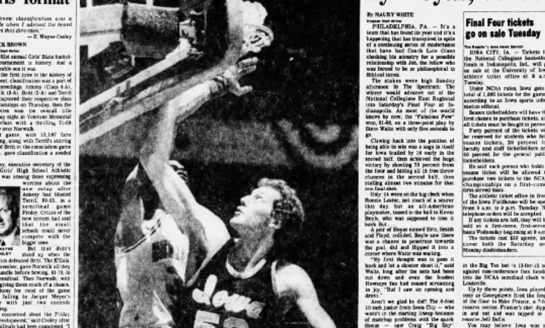 When did Iowa men's basketball last play in a Final Four?