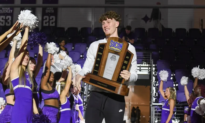 Where is Furman University located as Paladins play in March Madness?