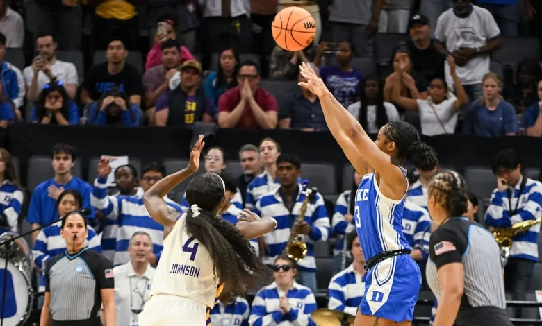 While Duke Held Its Breath, Ashlon Jackson’s Buzzer Beater Sank LSU’s Season