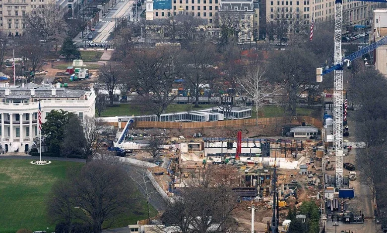 White House proposes new underground visitor screening facility