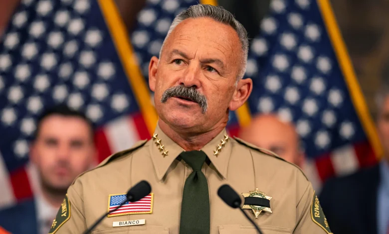 Who is Sheriff Chad Bianco, the California governor candidate who seized 650,000 ballots?