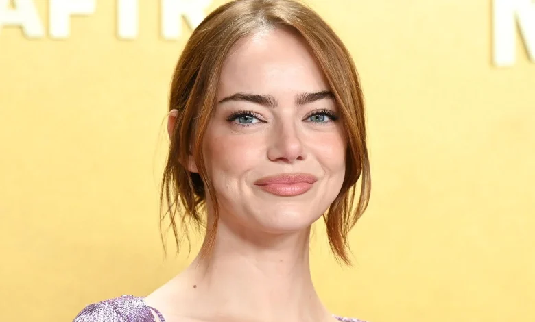 Why Emma Stone's Red Carpet Cardigan Is Dividing the Internet
