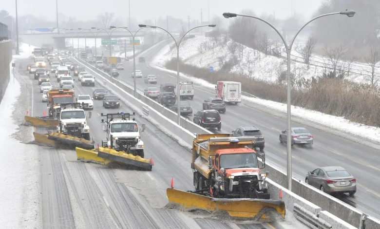 Widespread flurries could bring 3-5 centimetres of snow to GTA on Friday
