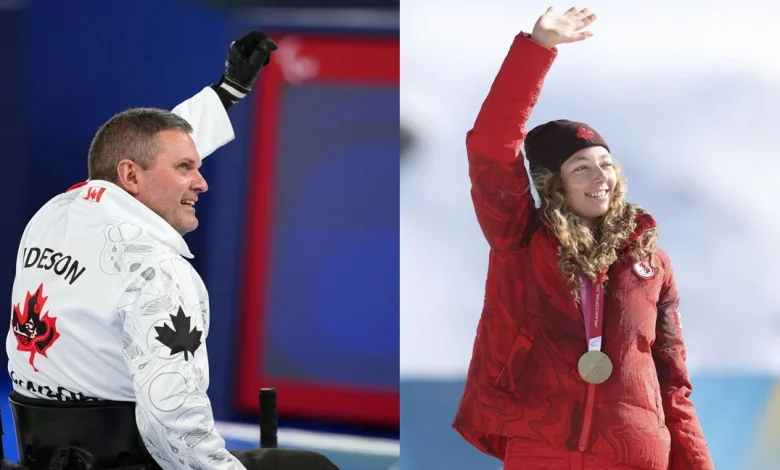 Wilkie, Ideson named Canada’s flag bearers for Paralympics closing ceremony