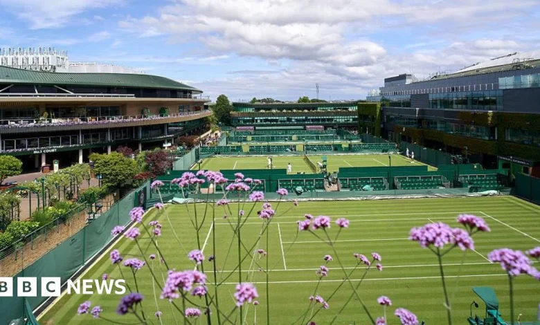Wimbledon tennis expansion land not subject to restrictions