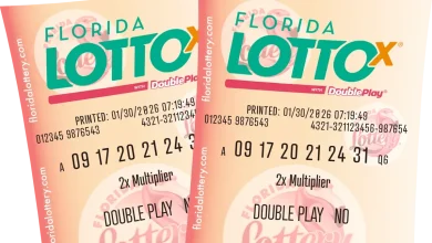 Winning Florida Lotto numbers for Wednesday, March 25, $10.25 million