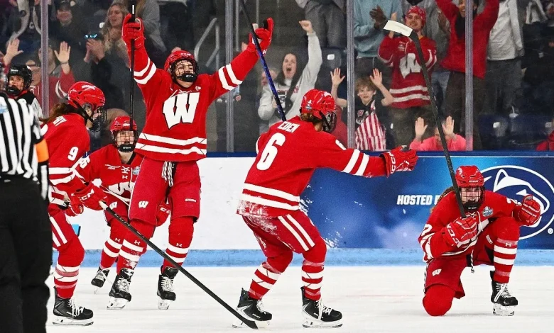 Wisconsin edges Ohio St., wins another title at Frozen Four