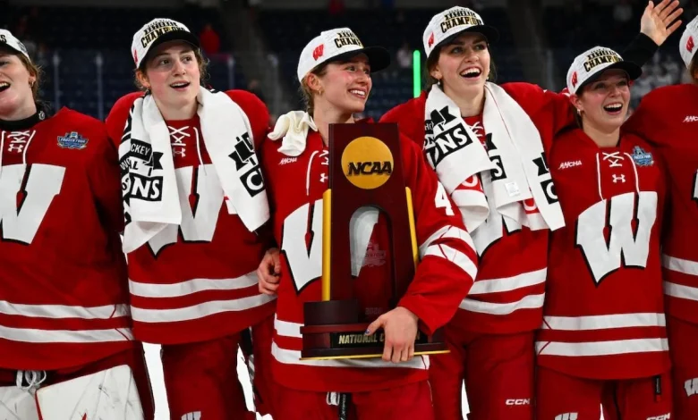 Wisconsin wins 2026 NC women's hockey championship for second straight year