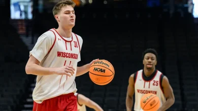 Wisconsin's Nolan Winter gives injury update before NCAA Tournament