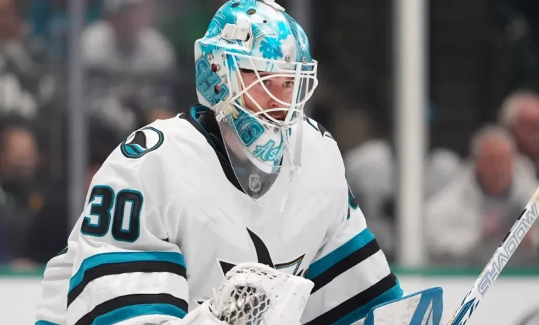With playoff hopes fading, Sharks get Askarov back for critical game