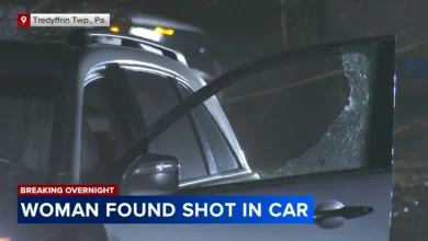 Woman found shot in front seat of car in Tredyffrin Township