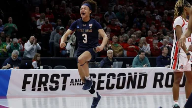 Women’s NCAA Tournament takeaways: Notre Dame, Virginia use upsets to punch Sweet 16 tickets