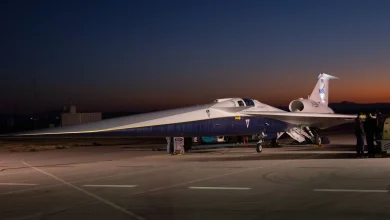 X-59 gets ready for 2nd test flight photo of the day for March 18, 2026
