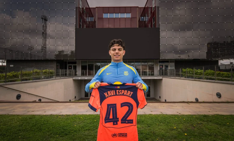 Xavi Espart: 'Dream come true to make debut'