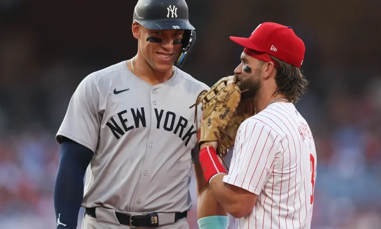 Yankees’ Aaron Judge reveals the Bryce Harper text that gave him ‘chills’