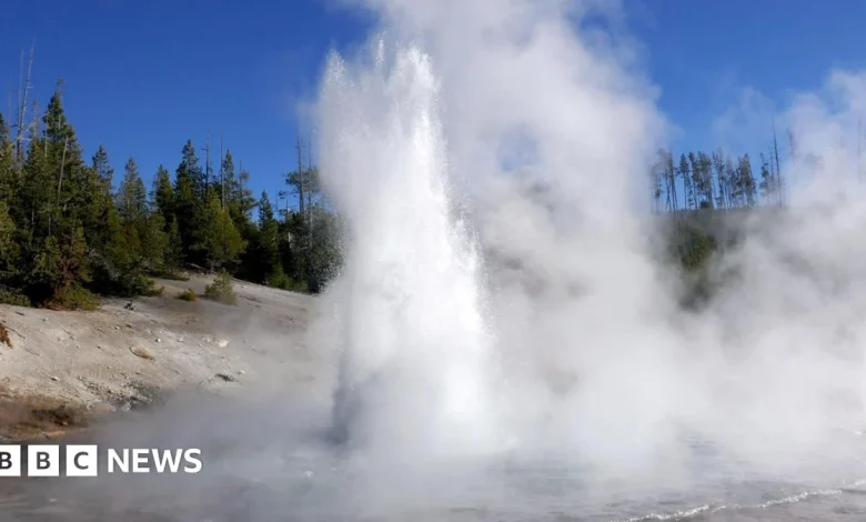 Yellowstone: World's largest acidic geyser erupts for first time since 2020
